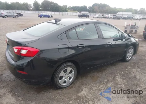 2018 Chevrolet Cruze Ls Manual from USA, damaged, VIN 1G1BB5SM4J7116996